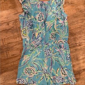 Lilly Pulitzer Girls Romper XL (12-14)